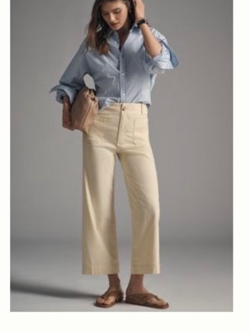 Maeve Collette Butter Yellow Pant Size 24